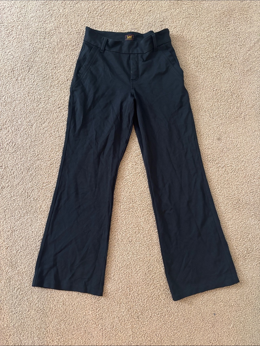 Lee Black Boot-Cut Women's Pants